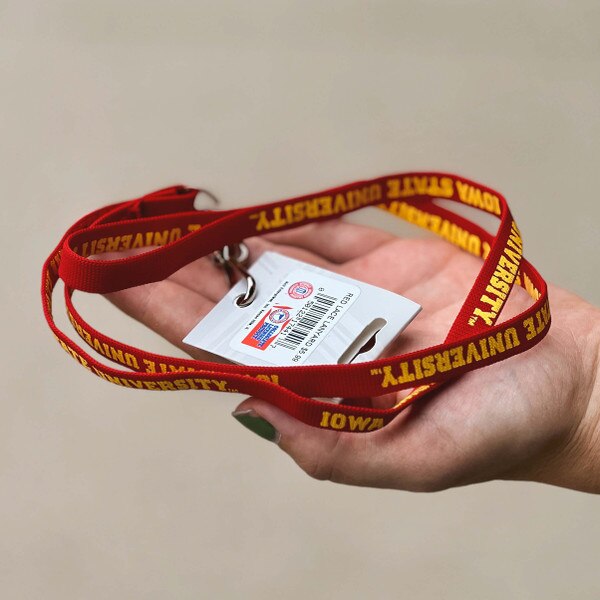 Iowa State University Cardinal Lanyard (3/8")